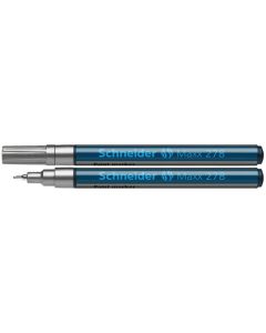 Flomaster Schneider, Paint marker Maxx 278, 0,8 mm, srebrni