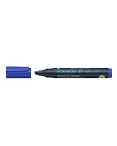 Flomaster Schneider, permanent marker, Maxx 250, 2-7 mm, plavi