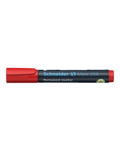 Flomaster Schneider, permanent marker, Maxx 250, 2-7 mm, crveni