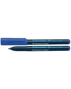 Flomaster Schneider, permanent marker, Maxx 240, 1-2 mm, plavi