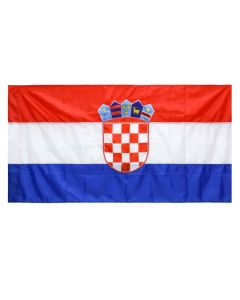 Zastava Republike Hrvatske 150x75 cm, bez resica, svila