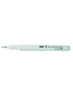 Flomaster Uchida, za tehničko crtanje 0.8 mm, crni 4600-08