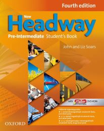 NEW HEADWAY 4th EDITION PRE-INTERMEDIATE STUDENT'S BOOK; udžbenik engleskog jezika