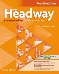 NEW HEADWAY 4th EDITION PRE-INTERMEDIATE WORKBOOK; radna bilježnica za engleski jezik