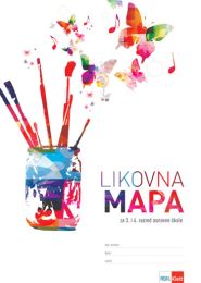 LIKOVNA MAPA 3-4; mapa za treći i četvrti razred osnovne škole