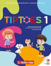 TIPTOES 1; udžbenik engleskoga jezika s dodatnim digitalnim sadržajima u prvome razredu osnovne škole, prva godina učenja, prvi strani jezik