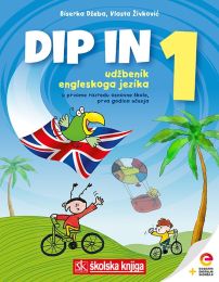 DIP IN 1; udžbenik engleskoga jezika s dodatnim digitalnim sadržajima u prvome razredu osnovne škole, prvi strani jezik
