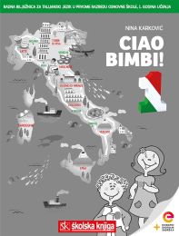 CIAO BIMBI! 1; radna bilježnica za talijanski jezik u prvom razredu osnovne škole, 1. godina učenja