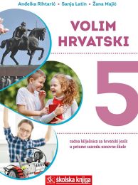 VOLIM HRVATSKI 5; radna bilježnica za hrvatski jezik u petom razredu osnovne škole