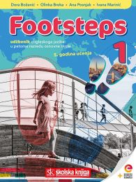 FOOTSTEPS 1; udžbenik engleskoga jezika s dodatnim digitalnim sadržajima u petome razredu osnovne škole, 5. godina učenja