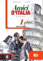 AMICI D'ITALIA 1 PLUS; udžbenik za talijanski, 5. (i/ili 6.) razred osnovne škole, 5. godina učenja, corso di lingua italiana, libro dello studente + libro digitale