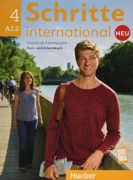 SCHRITTE INTERNATIONAL NEU 4; udžbenik i radna bilježnica za njemački jezik