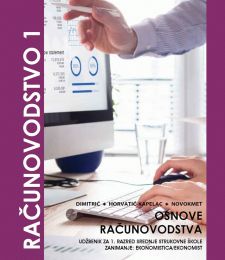 RAČUNOVODSTVO 1; Osnove računovodstva, udžbenik, ekonomska škola