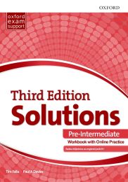 SOLUTIONS THIRD EDITION PRE-INTERMEDIATE; Workbook