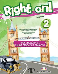 RIGHT ON! 2; radna bilježnica iz engleskog jezika za šesti razred osnovne škole (šesta godina učenja)