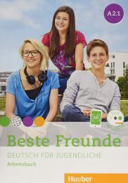 BESTE FREUNDE A2.1; radna bilježnica s audio CD-om