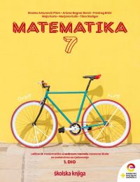 MATEMATIKA 7; komplet 1. i 2. dio, udžbenik matematike s dds u sedmom razredu osnovne škole sa zadatcima za rješavanje