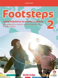 FOOTSTEPS 2 - PP; radna bilježnica engleskog jezika za pomoć u učenju šestom razredu osnovne škole