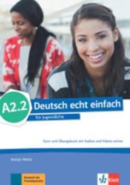 DEUTSCH ECHT EINFACH A2.2; udžbenik za njemački jezik