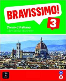 BRAVISSIMO! 3; udžbenik za talijanski jezik, 3. i/ili 4. razred gimnazija, prvi i drugi strani jezik (početno i napredno učenje)