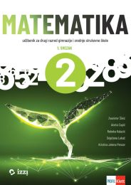 MATEMATIKA 2; komplet 1. i 2. svezak, udžbenik za gimnazije i srednje strukovne škole