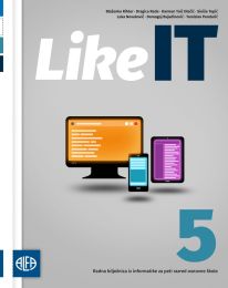 LIKE IT 5; radna bilježnica iz informatike za peti razred osnovne škole