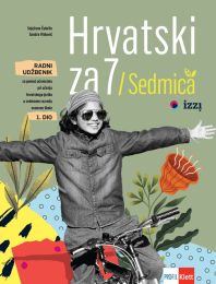 HRVATSKI ZA 7 - PP; komplet 1. i 2. dio, radni udžbenik za pomoć učenicima pri učenju hrvatskoga jezika u sedmome razredu osnovne škole