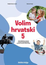 VOLIM HRVATSKI 5 - PP; radna bilježnica zapomoć u učenju hrvatskoga jezika u 5. razredu osnovne škole