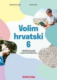 VOLIM HRVATSKI 6 - PP; radna bilježnica za pomoć u učenju hrvatskoga jezika u šestome razredu osnovne škole