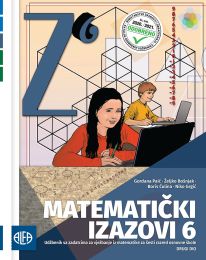 MATEMATIČKI IZAZOVI 6 - PP; 2. dio, udžbenik sa zadacima za vježbanje za šesti razred OŠ (za učenike kojima je određen primjereni program osnovnog odgoja i obrazovanja)