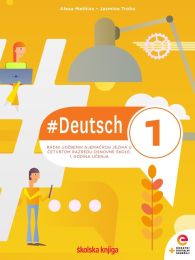 #DEUTSCH 1; radni udžbenik njemačkog jezika u četvrtom razredu OŠ, 1. godina učenja