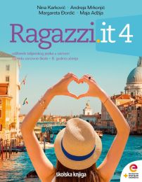 RAGAZZI.IT 4; udžbenik talijanskog jezika u osmom razredu OŠ, 8. godina učenja