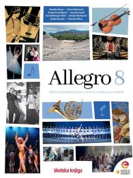 ALLEGRO 8; udžbenik glazbene kulture u osmom razredu osnovne škole s dodatnim digitalnim sadržajima