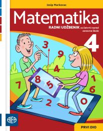 MATEMATIKA 4 - PP; 1. dio, radni udžbenik za četvrti razred OŠ (za učenike kojima je određen primjereni program osnovnog odgoja i obrazovanja)