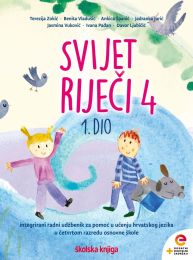 SVIJET RIJEČI 4 - PP; integrirani radni udžbenik za pomoć u učenju hrvatskog jezika u četvrtom razredu osnovne škole, KOMPLET
