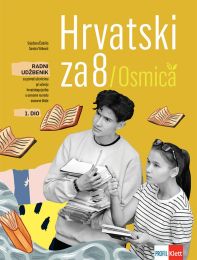 HRVATSKI ZA 8 - PP; komplet 1. i 2. dio, radni udžbenik za pomoć učenicima pri učenju hrvatskog jezika u osmom razredu osnovne škole
