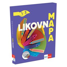 LIKOVNA MAPA 1-2; mapa za prvi i drugi razred osnovne škole