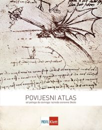 POVIJESNI ATLAS 5.-8.; povijesni atlas od petoga do osmoga razreda OŠ.
