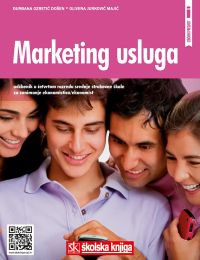 MARKETING USLUGA; udžbenik u 4. razredu srednjih strukovnih škola za zanimanje ekonomist/ekonomistica - izborni predmet