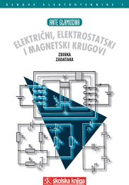 ELEKTRIČNI, ELEKTROSTATSKI I MAGNETSKI KRUGOVI - OSNOVE ELEKTROTEHNIKE 1; zbirka zadataka