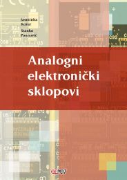 ANALOGNI ELEKTRONIČKI SKLOPOVI; udžbenik za 2.-4. razred 4-godišnjih strukovnih škola
