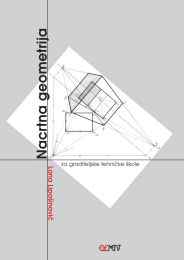 NACRTNA GEOMETRIJA; udžbenik za graditeljske tehničke škole