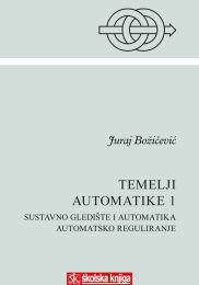 TEMELJI AUTOMATIKE 1; SUSTAVNO GLEDIŠTE I AUTOMATIKA, AUTOMATSKO REGULIRANJE