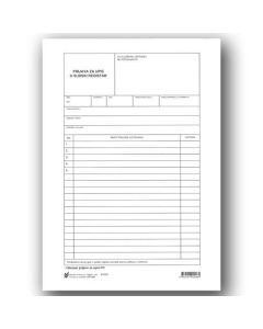 I-541 PRIJAVA ZA UPIS U SUDSKI REGISTAR; List, 21 x 29,7 cm