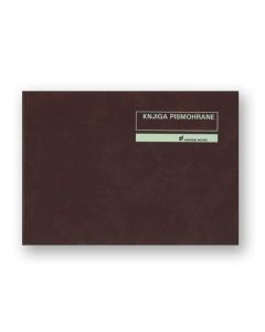 II-144/A KNJIGA PISMOHRANE (Obrazac 12); Knjiga 200 stranica, 29,7 x 21 cm