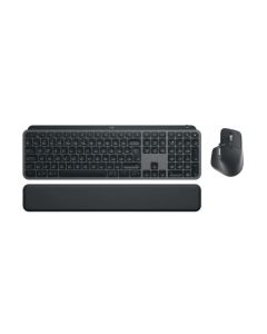 Logitech MX Keys S Combo, bežična tipkovnica+miš, graphite