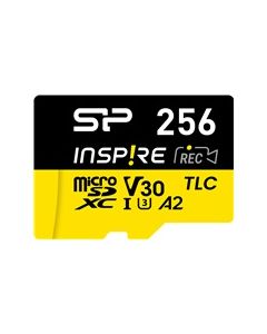 Silicon Power Inspire Micro SDXC 256GB UHS-IU3 A2 V30 4K TLC memorijska kartica