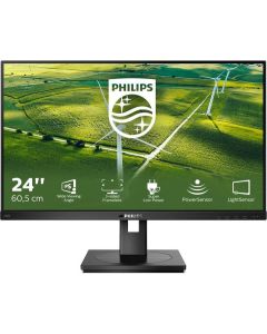 Philips 24" 242B1G/00 FHD (1920×1080) IPS , Pivot, 75Hz, 4ms, VGA/DVI-D/HDMI/DP, 4×USB3.2/USB-B, zvučnici, crni