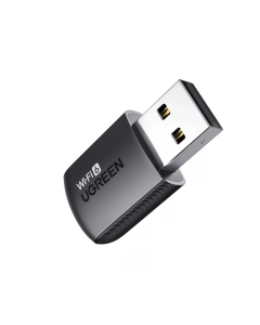 UGREEN AX900 Bežični mrežni adapter kartica, USB 3.0, Dual band, Wi-Fi 6, 900 Mbps brzina, crni