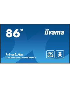 IIYAMA 86" LH8665UHSB-B1 4K UHD (3840x2160) IPS Signage 24/7, 800 cd/m2, 1200:1, Android OS, E-Share, iiSignage2